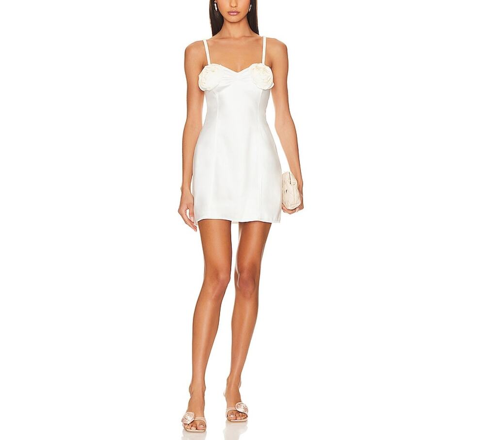 Anna October Rosette Off White Rozalinda Dress Size M